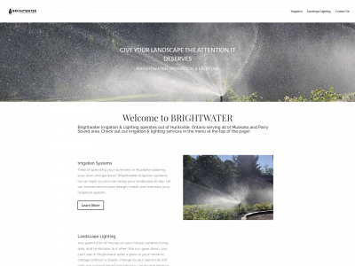 brightwaterirrigation.ca snapshot