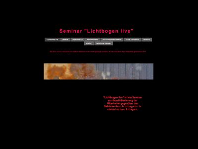lichtbogen-live.de snapshot