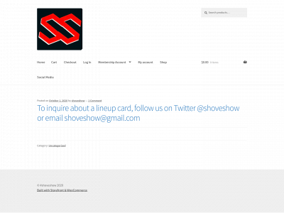 shoveshow.com snapshot
