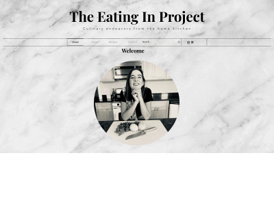 theeatinginproject.com snapshot