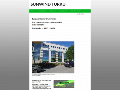 sunwindturku.fi snapshot