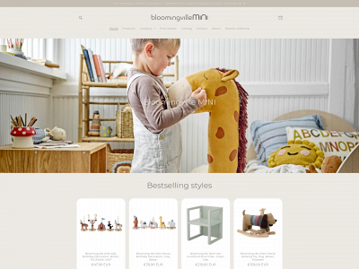 bloomingvillemini.com snapshot