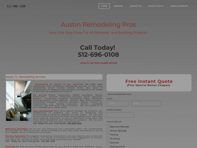 www.austinremodelpros.com snapshot
