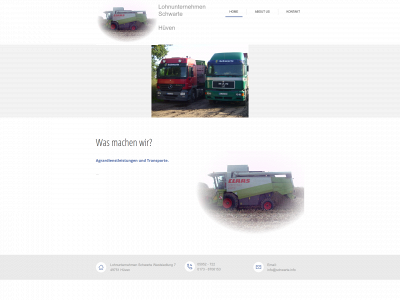 schwarte.info snapshot