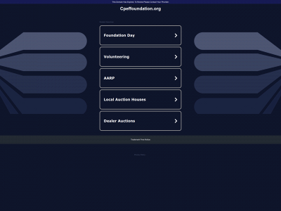 www.cpeffoundation.org snapshot