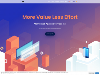 atomicwebapp.com snapshot