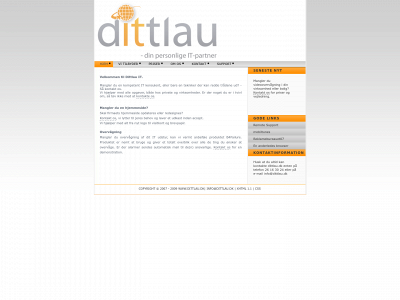 dittlau.dk snapshot