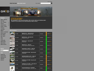 gridscaleracing.com snapshot