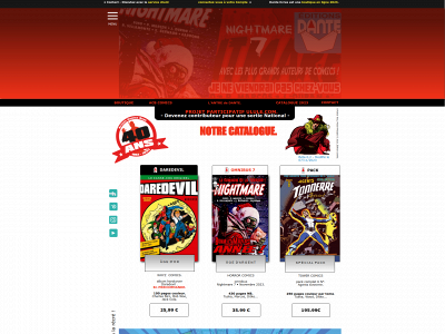 editionsdanteproduction.com snapshot