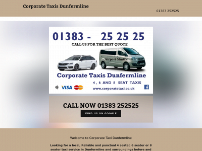 corporatetaxi.co.uk snapshot