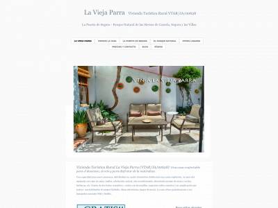 laviejaparra.com snapshot