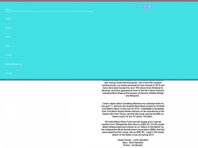 lewishamiltonmusic.co.uk snapshot