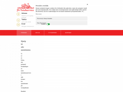 jn-totalservice.dk snapshot