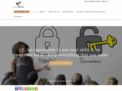 freedefine.com.au snapshot