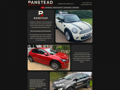 bansteadschoolofmotoring.co.uk snapshot
