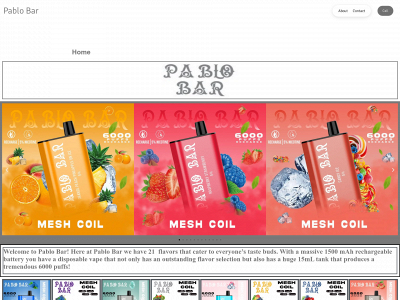 pablobar.info snapshot