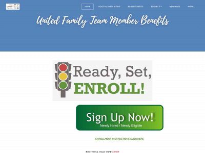 www.unitedfamilybenefits.com snapshot