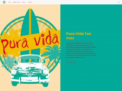 puravidatexmex.com snapshot