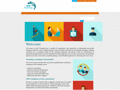 aimtraining.org.uk snapshot
