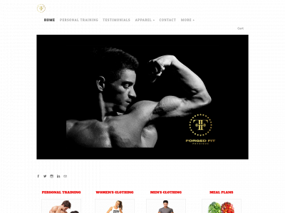 www.forgedfit.ca snapshot