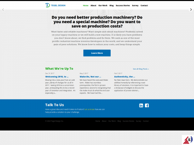 tegeldesign.com snapshot