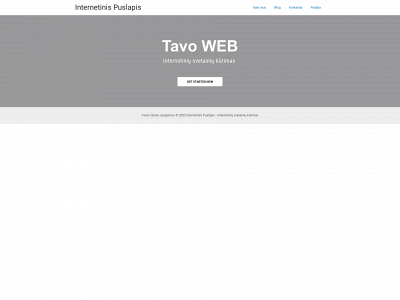 internetinis-puslapis.lt snapshot