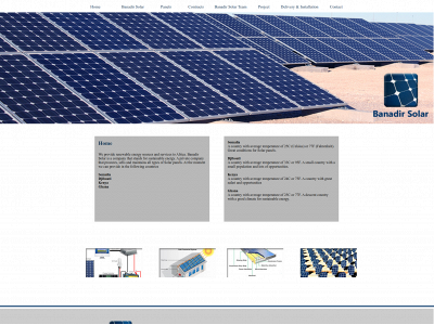 banadir-solar.com snapshot