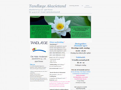 akacietand.dk snapshot
