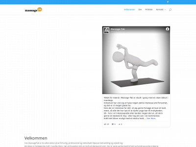 massagetak.dk snapshot