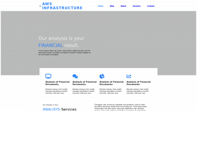 awsinfra.com snapshot