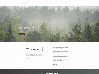 cliqwolf.com snapshot