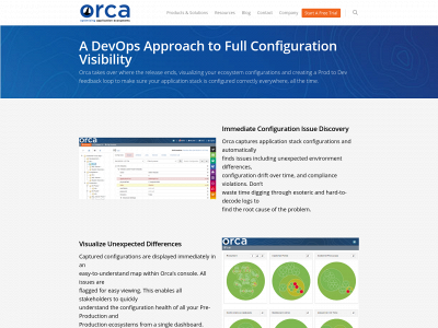 www.orcaconfig.com snapshot