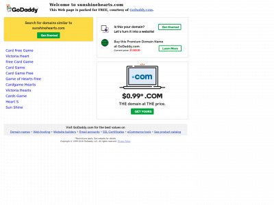sunshinehearts.com snapshot