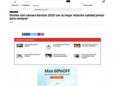 dronesbaratosya.com snapshot