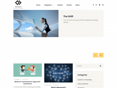 theshift.tech snapshot