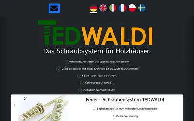 tedwaldi.de snapshot