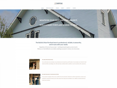 buildandpaintportland.com snapshot