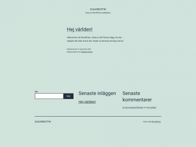 sugarbuffin.se snapshot