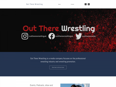 outtherewrestling.co.uk snapshot