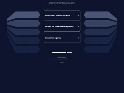 promocontentagency.com snapshot