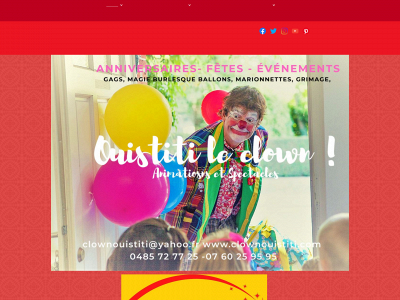 clownouistiti.be snapshot