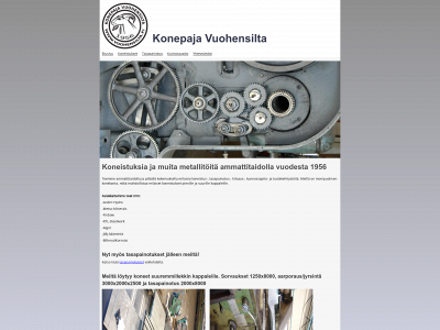vuohensilta.fi snapshot