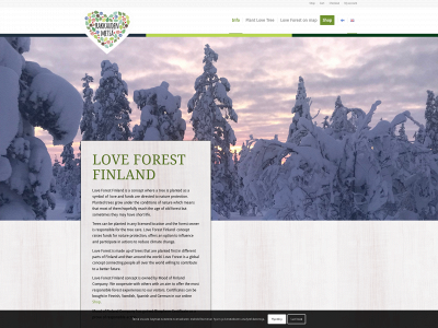 rakkaudenmetsa.fi snapshot