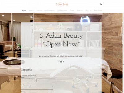 sadairbeauty.weebly.com snapshot