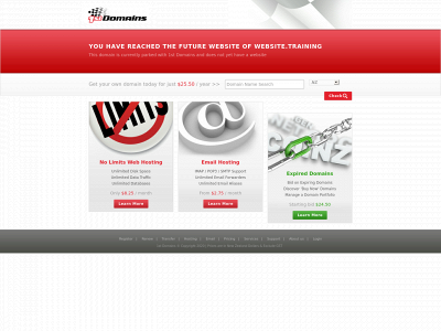 website.training snapshot