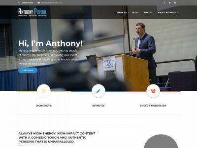 anthonypoponi.com snapshot
