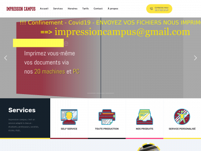 impressioncampus.com snapshot