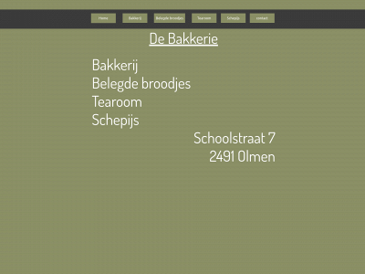 debakkerie.be snapshot