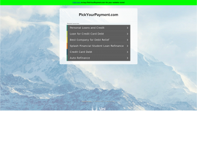pickyourpayment.com snapshot