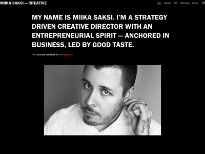 miikasaksi.com snapshot